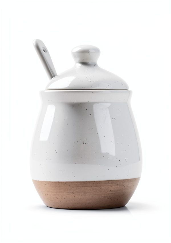 Famiware Sugar Bowl Stoneware Contemporary Design Kitchen-4