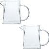 CHOOLD Glass Creamer Borosilicate Square Bottom Modern-0