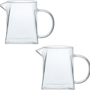 CHOOLD Glass Creamer Borosilicate Square Bottom Modern-0