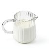 CHOOLD Crystal Glass Creamer Wave Design Dishwasher Safe-3
