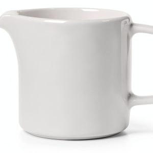ONTUBE Ceramic Creamer 10oz White Heat Resistant Kitchen-0