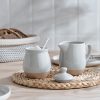 Famiware Cream Sugar Set Stoneware Microwave Safe Kitchen-6