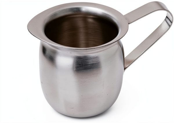 Winco Stainless Steel Bell Creamer 3 Ounce Dishwasher Safe-0