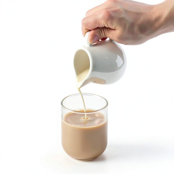 CHOOLD Ceramic Creamer White 2 PCS Drip Free Spout-1