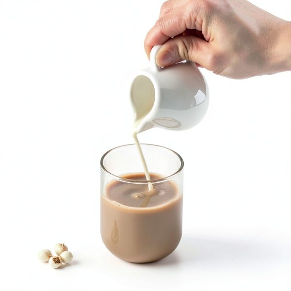 CHOOLD Ceramic Creamer Drip Free Spout Compact Kitchen-1