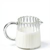 CHOOLD Crystal Glass Creamer Wave Design Dishwasher Safe-2