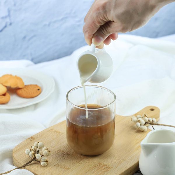 CHOOLD Ceramic Creamer High Fired Drip Free Spout Kitchen-1