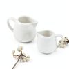 CHOOLD Ceramic Creamer Drip Free Spout Compact Kitchen-4