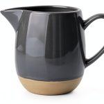 Famiware Stoneware Creamer Pitcher Dishwasher Safe 13 Ounce-0