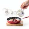 ONTUBE Ceramic Creamer White 12oz Elegant Design-4