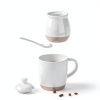 Famiware Sugar Bowl Stoneware Contemporary Design Kitchen-3