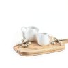 CHOOLD Ceramic Creamer Drip Free Spout Compact Kitchen-6