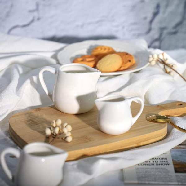 CHOOLD Ceramic Creamer High Fired Drip Free Spout Kitchen-7