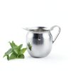 Winco Stainless Steel Bell Creamer 8 oz Dishwasher Safe-2