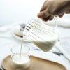 CHOOLD Glass Creamer Elegant Wave Design Heat Resistant-4