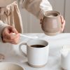 Famiware Sugar Bowl Stoneware Modern Design Kitchen Dining-2