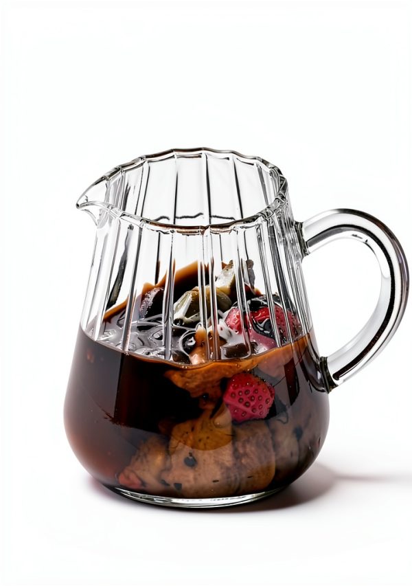 Loscarol Glass Pitcher Heat Resistant Creamer Kitchenware-4