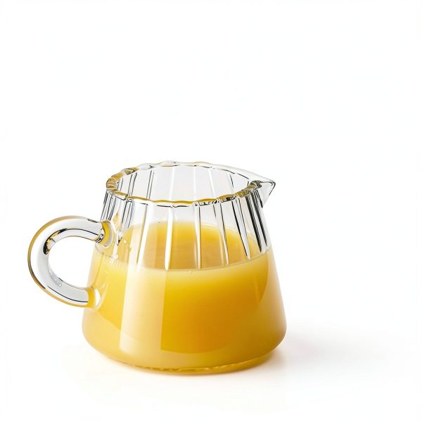 Loscarol Glass Pitcher Heat Resistant Creamer Kitchenware-2