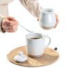 Famiware Sugar Bowl Stoneware Modern Design Dishwasher Safe-2