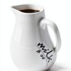 ONTUBE Ceramic Creamer White 12oz Elegant Design-2