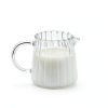 CHOOLD Crystal Glass Creamer Wave Design Dishwasher Safe-1