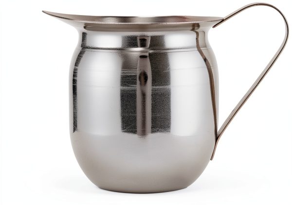 Winco Stainless Steel Bell Creamer 8 oz Dishwasher Safe-1