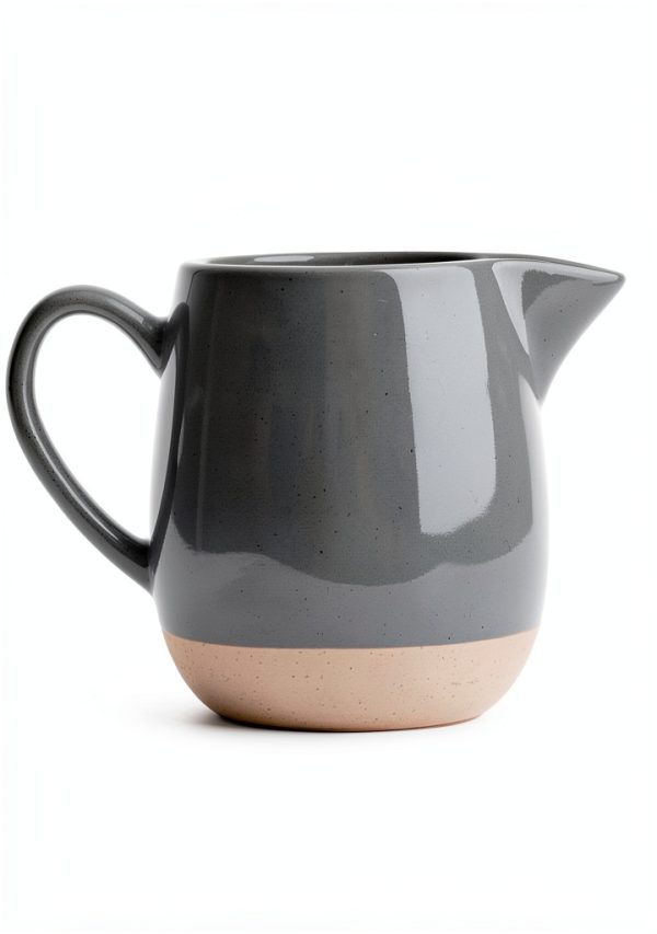 Famiware Stoneware Creamer Pitcher Dishwasher Safe 13 Ounce-2