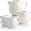 CHOOLD Ceramic Creamer Drip Free Spout Compact Kitchen-8