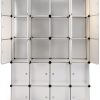 amopacorp Stackable Storage Cubes Office Product-5