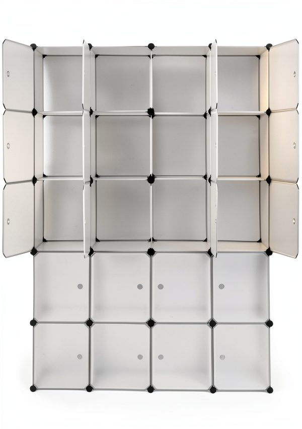 amopacorp Stackable Storage Cubes Office Product-5