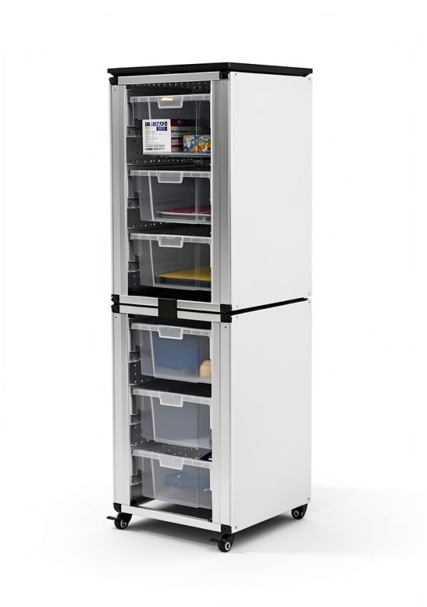 Luxor MBS Removable Stackable Classroom Bins-1