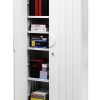 Iceberg Black Office Cabinet with Locking Doors-1