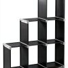 SONGMICS Black Storage Shelf 6‑Cube Organizer-2