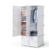 Generic White Adjustable Shelf Organizer Stackable-1