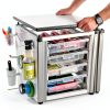 FSE MBS-STR-11-6S Classroom Storage Bins Steel Frame Clear-4