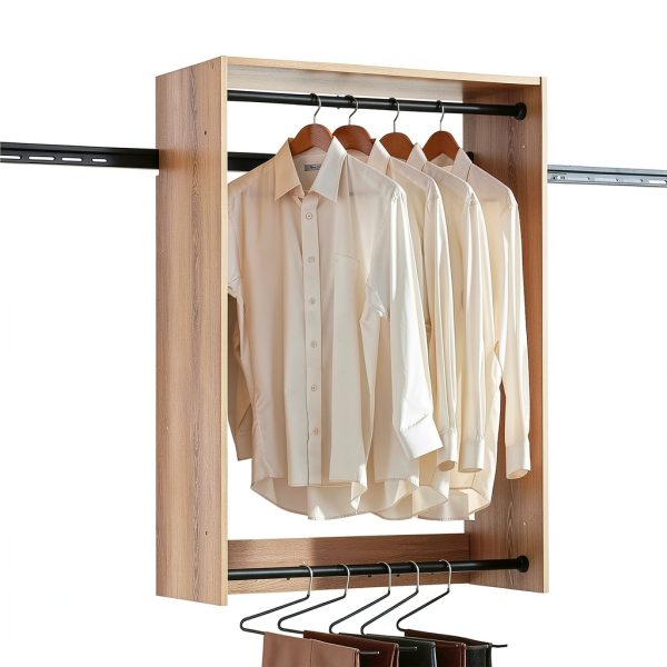 Walk-In Closet Prosper Modular Oak Storage-3