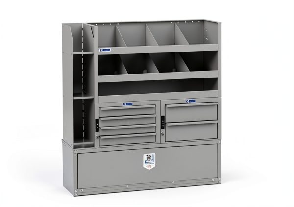 Adrian Steel Modular Storage Gray 42x46.5-0