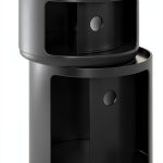 Modway Office Storage Cabinet Black Plastic-0