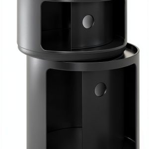 Modway Office Storage Cabinet Black Plastic-0