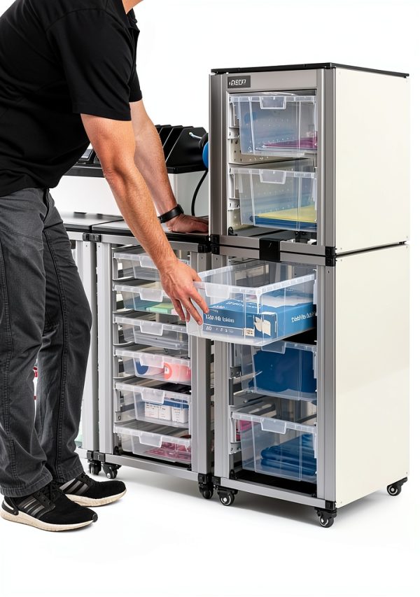 FSE MBS Classroom Storage Bins Steel Frame 20lb-5