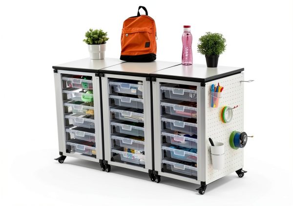 FSE MBS Classroom Storage Bins Steel Frame 20lb-1