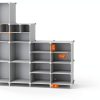 Cube Storage Organizer AWTATOS White Modular Shelf-2