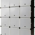 Modular Storage Cube ACHENZEMI Steel Transparent-0