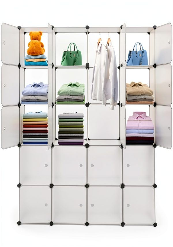 amopacorp Stackable Storage Cubes Office Product-3