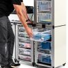 FSE MBS-STR-11-6S Classroom Storage Bins Steel Frame Clear-5