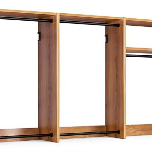 Walk-In Closet Prosper Modular Oak Storage-0