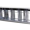 Deflecto 5-Bin Clear Modular Organizer with Dovetail Stackable Design-0