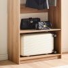 Klair Living Prosper 32" Oak Walk-In Closet with 3 Shelves-3
