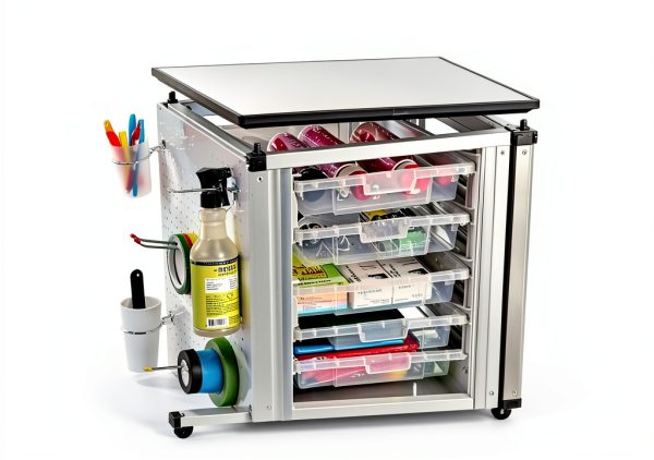 Luxor MBS-STR-11-6S Removable Stackable Classroom Storage Bin-6