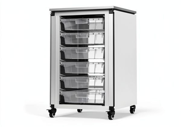 Luxor MBS-STR-11-6S Removable Stackable Classroom Storage Bin-2